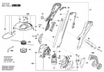 Bosch 3 600 HA5 301 Art 27 + Lawn Edge Trimmer 230 V / Eu Spare Parts